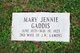  Mary Jennie <I>Gaddis</I> Lamons