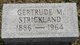  Gertrud M Strickland