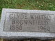  Cecil Whited “Clyde” <I>Shanks</I> Brownfield