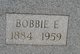  Bobbie E <I>Burks</I> Hinshaw