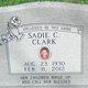  Sadie Virginia <I>Collins</I> Clark