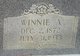  Winnie A. <I>Rivenbark</I> Mills