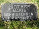  Mariah Jenss “Maria” <I>Petersen</I> Christensen