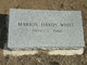  Marion Hardy White