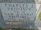  Charles Lawrence “Chuck” Province