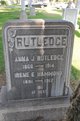  Anna Jane <I>Morrow</I> Rutledge