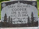  Gary Michael “Mike” Cooper