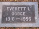  Everett L Dodge