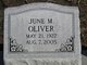  June M. <I>Nelson</I> Oliver