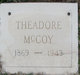 Theadore C. McCoy
