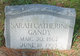 Sarah Catherine “Sally” Thomas Gandy Photo