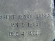  Robert Henry Banks