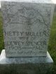  Hetty <I>Mullens</I> Spencer