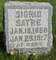  Sigrid <I>Hansdatter</I> Satre