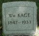  William Kage Sr.