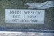  John Wesley Ebel Jr.