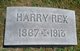  Harry R Rex