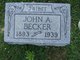  John August Becker