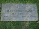  Mary Rose <I>Crane</I> Mattingly