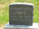  Samantha Tennessee <I>Morton</I> Pope
