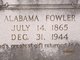  Alabama “Bama” <I>Trice</I> Fowler