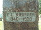  Friedrich Ludwig B. Krueger Sr.