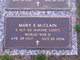  Mary Elizabeth <I>Thompson</I> McClain