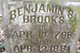  Benjamin Samuel Brooks