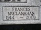  Frances Mary <I>McClanahan</I> Harper