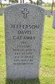 PFC Jefferson Davis Galaway
