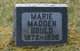  Mary Ellen “Marie” <I>Madden</I> Gould
