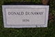  Donald Dunaway