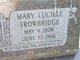  Mary Lucille Trowbridge