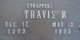 Travis R “Trapper” Vance Photo