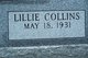  Lillie <I>Collins</I> Wynn