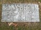  Mary Brown