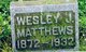  Wesley James Matthews