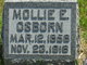  Mollie E <I>Dufphey</I> Osborn