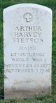   Arthur Harvey “ ” <I> </I> Stetson