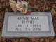  Annie Mae David