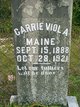  Carrie Viola <I>Carter</I> Maine