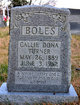  Callie Dona <I>Turner</I> Boles
