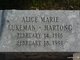  Alice Marie <I>Lukeman</I> Hartong