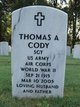  Thomas A Cody