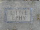  Ephy “Little Ephy” McCoy