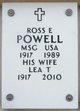 Sgt Ross E Powell Photo