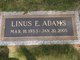  Linus Edward “Lon” Adams