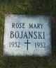  Rose Mary Bojanski