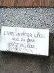  Mary Ethel <I>Minter</I> Legg
