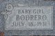  Baby Girl Bodrero